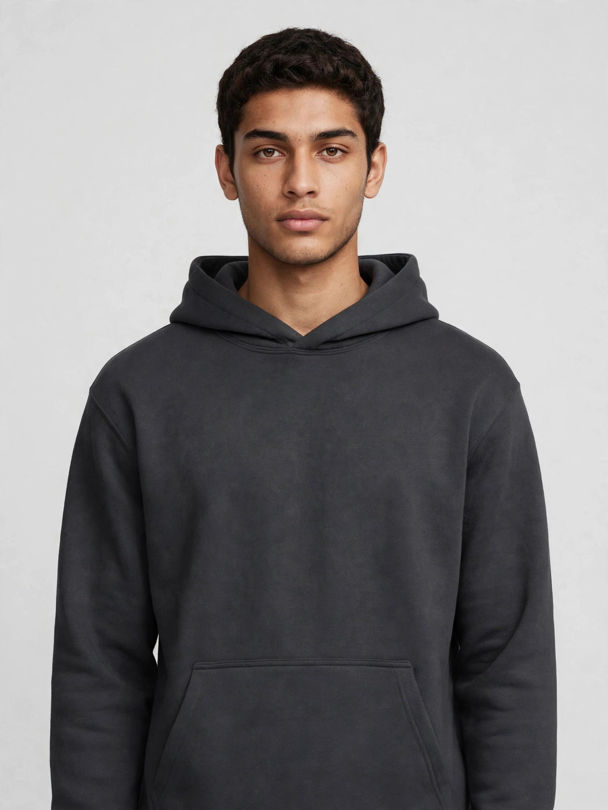 NO RESTOCK Heavyweight Hoodie — Charcoal