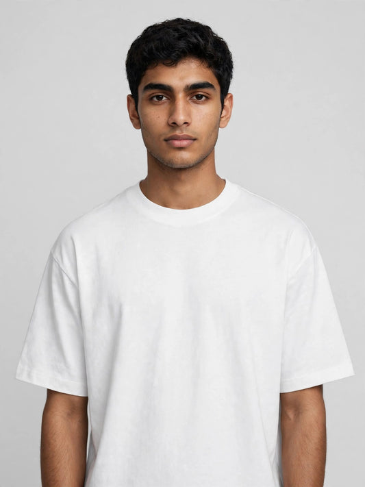NO RESTOCK Oversized Tee — White